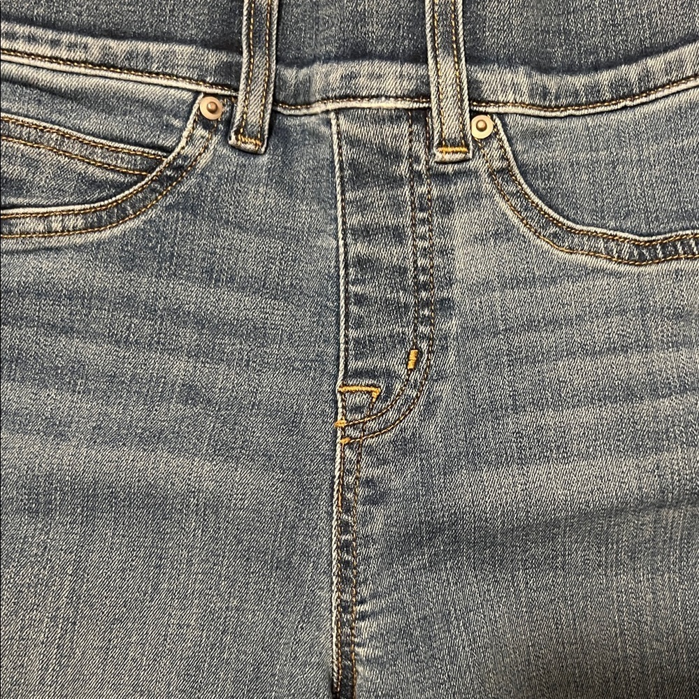SPANX Women's Flare Jeans in Blue SIZE XS - Picture 3 of 7